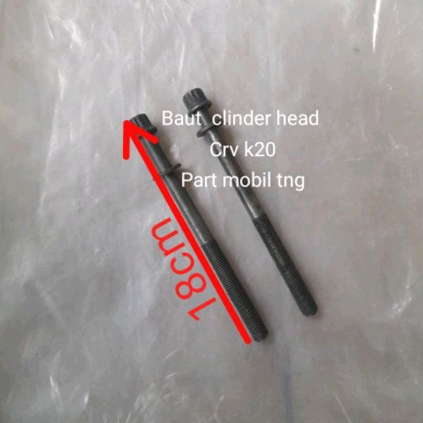 Jual Baut Bolt Cylinder Head Honda CRV Acord Accord Odyssey Odisey K20 K24 Per Pcs Shopee