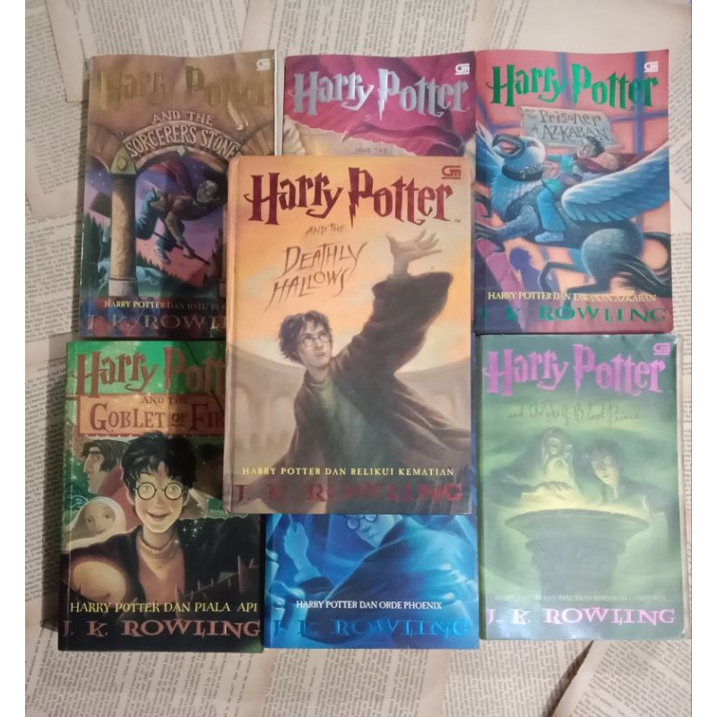 Jual Novel Harry Potter Set | Shopee Indonesia