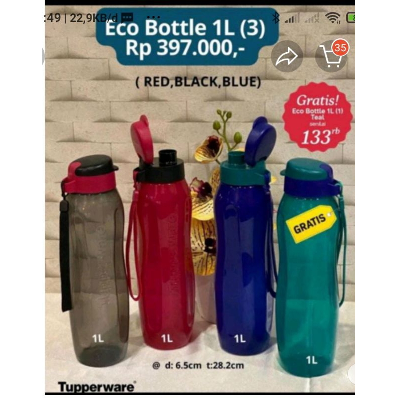 Jual Eco 1 Lt Harga Satuan | Shopee Indonesia