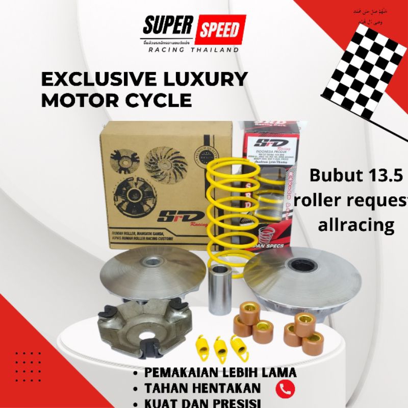 Jual PULLEY RUMAH ROLLER VARIO RUMAH ROLLER NMAX Custom Pulley Set