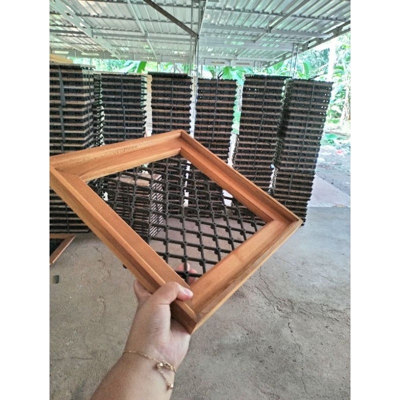 Jual papan plati/papan simbar/platycerium/frame+drinase kayu jati ...