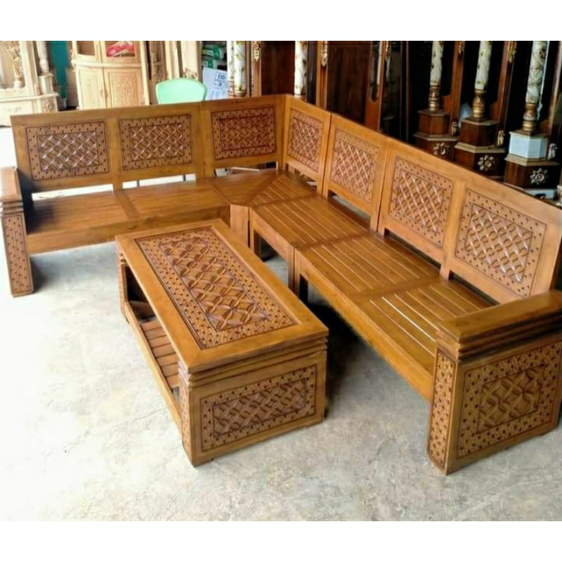 Jual kursi sudot minimalis/ model tumpok ukiran kawong | Shopee Indonesia