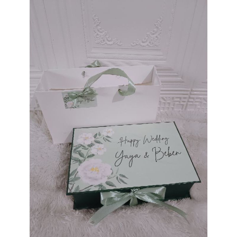 Jual Custom Hampers Box Satuan Box Lebaran Box Idul Fitri Hampers