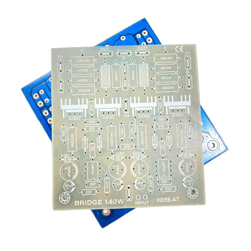 Jual Pcb Driver 140watt BTL Bridge fiber fr4 | Shopee Indonesia
