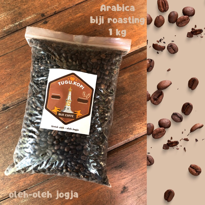 Jual Tugu Kopi Arabica Kg Biji Kopi Asli Tanpa Campuran Oleh Oleh Jogja Boleh Pesan Tanpa