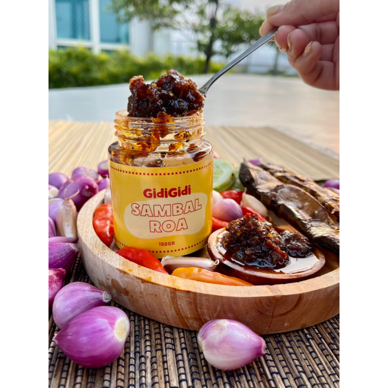 Jual Sambal Roa Otentik 150gram - PO 1 HARI - Gidi Gidi Sambal | Shopee ...