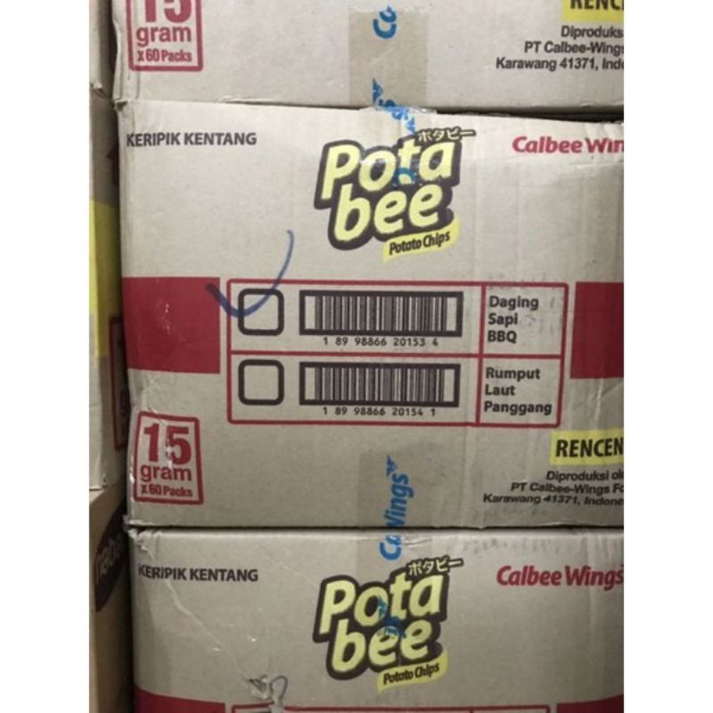 Jual Potabee Sapi Panggang 15 Gram 1 Dus isi 60 Pcs | Shopee Indonesia