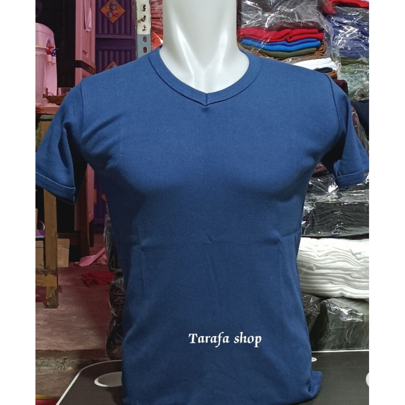 Jual Kaos Polos V Neck Pria Kaos Oblong V Neck Pria Kaos Dalaman V Neck