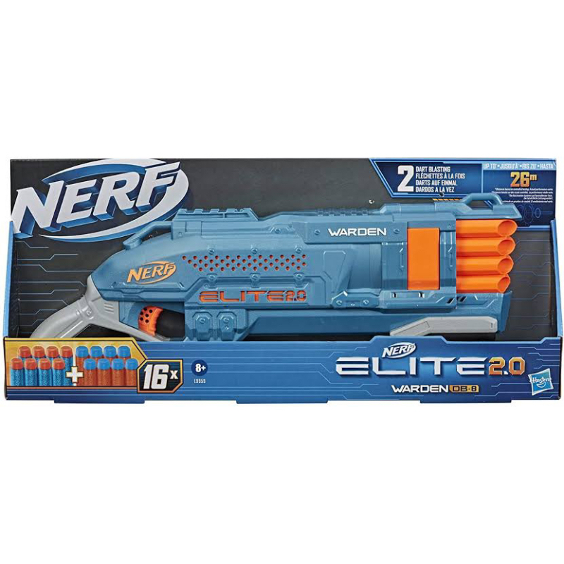 Jual Nerf warden DB8 elite 2.0 | Shopee Indonesia
