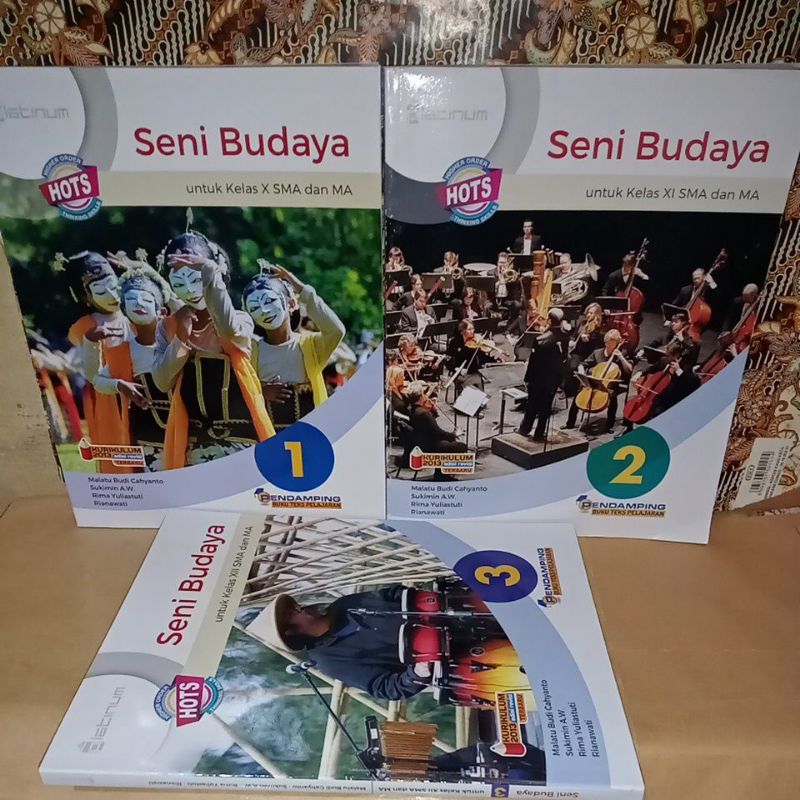 Jual Seni Budaya 1 2 3 SMA dan MA Kelas X XI XII Platinum | Shopee ...