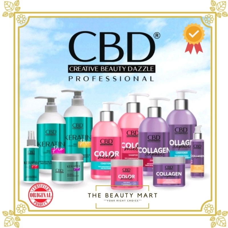 Jual Cbd Professional Keratin Pro Cbd Color Shield Series Daily Treatment Shampoo