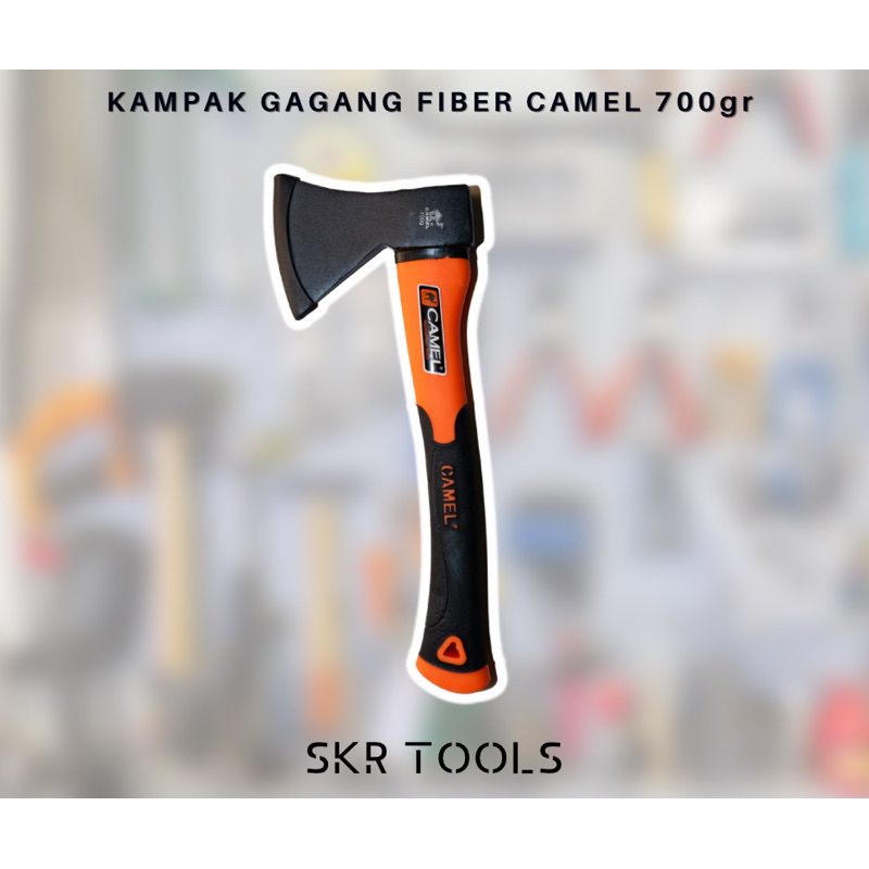 Jual CAMEL Kampak Gagang Fiber 700gr Kampak Belah Potong Kayu Camel ...