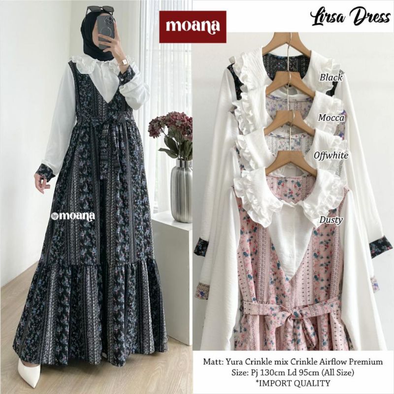 Jual Lirsa Dress Doiti Dress By Moana | Shopee Indonesia