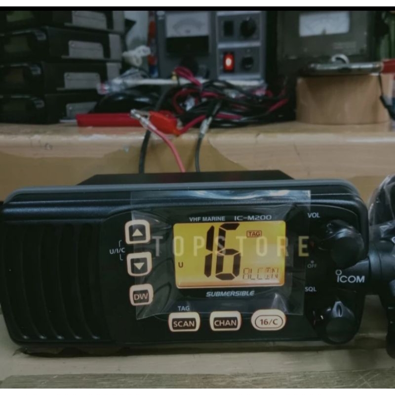 Jual Icom IC M200 Radio RIG VHF Marine original | Shopee Indonesia