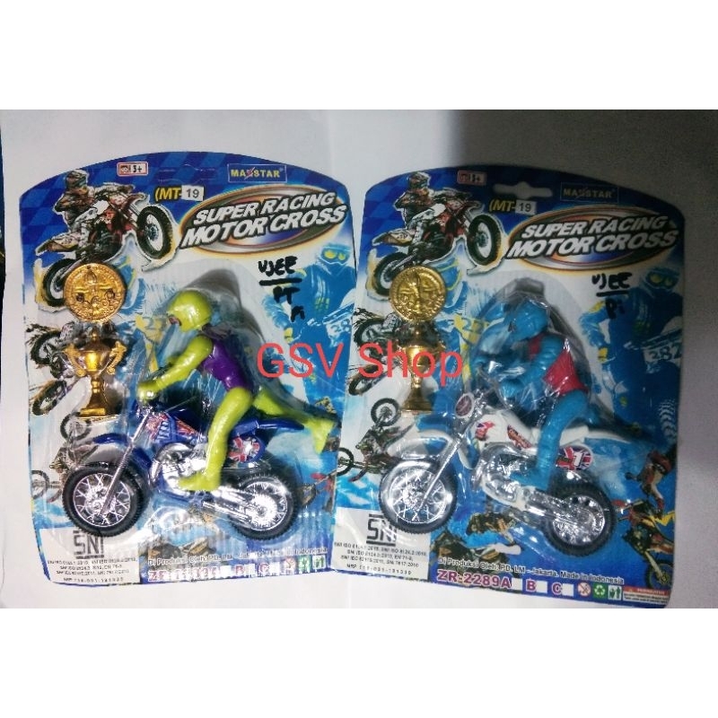 Jual Mainan Super Racing Motor Cross Papan | Shopee Indonesia