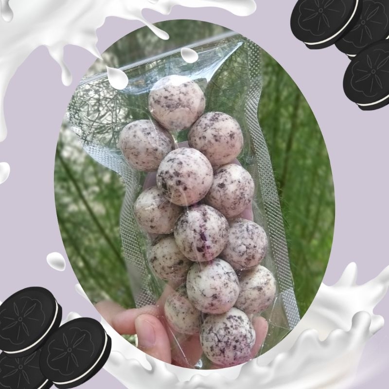Jual Bola-Bola Susu Rasa Cookies Kemasan Pouch 150 gr | Shopee Indonesia