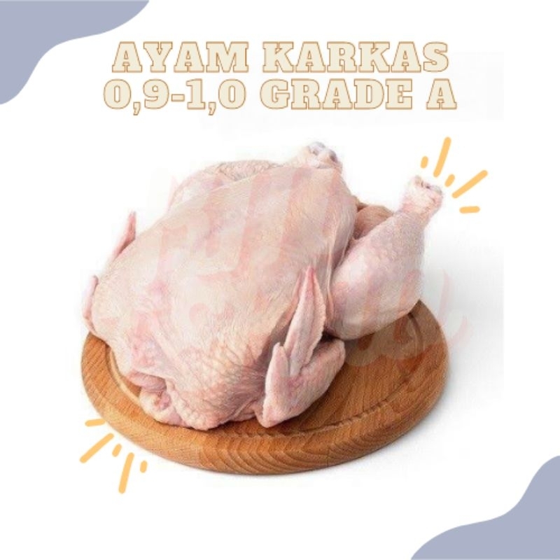 Jual Ayam Karkas Boiler Utuh Ayam Karkas Broiler Potong Frozen 0 9 1