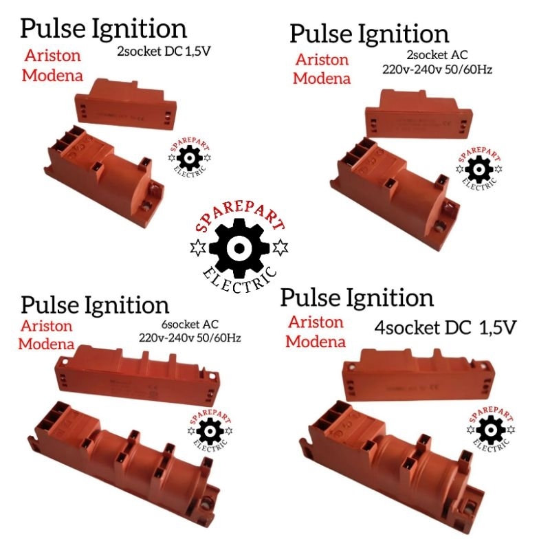 Jual PULSE IGNITION - PEMANTIK KOMPOR GAS ARISTON MODENA LENGKAP 2 4 6 ...