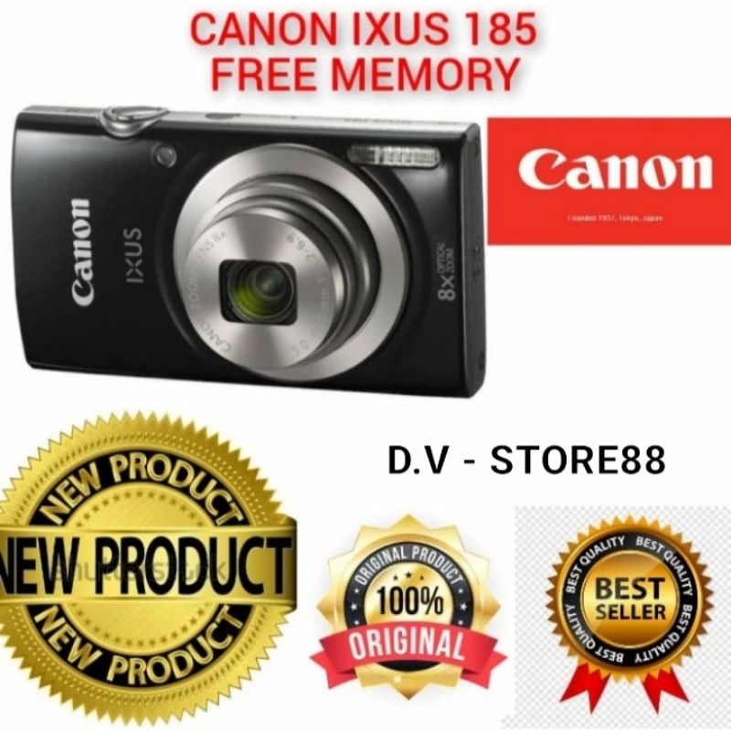 Jual CAMERA CANON IXUS 185 DIGITAL POCKET Shopee Indonesia