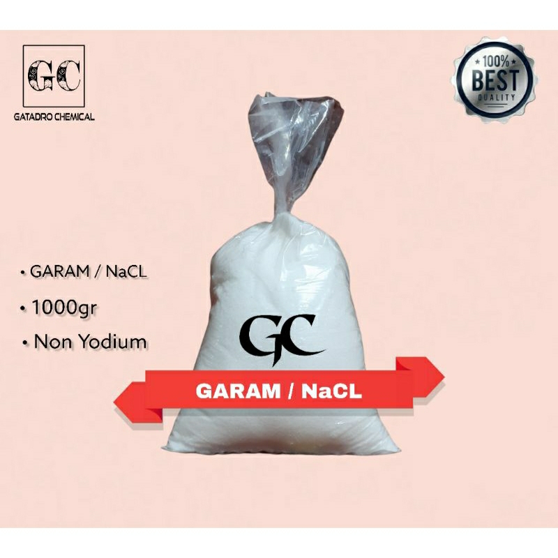 Jual Nacl Garam Industri 1kg Shopee Indonesia 0687