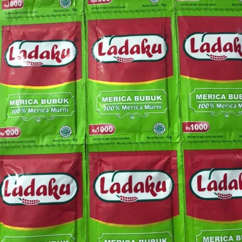 Jual [1 Sachet ] LADAKU MERICA BUBUK 4g | Shopee Indonesia