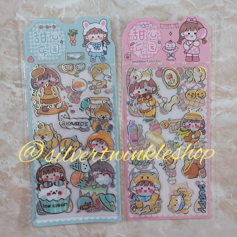Jual Mainan edukasi anak tempel menempel stiker sticker diy aesthetic ...