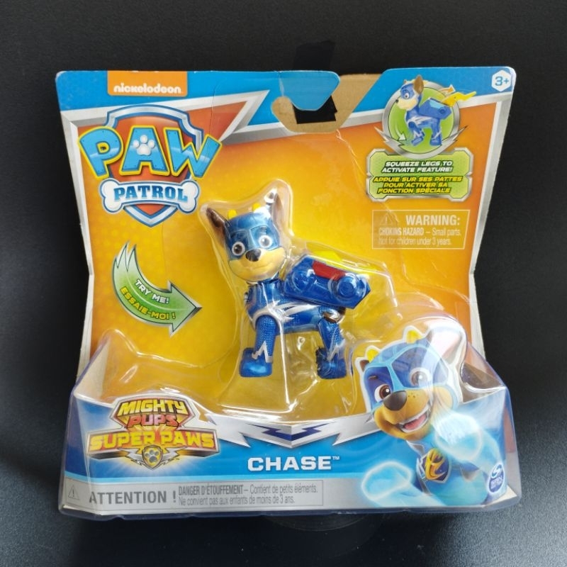 Figurine Paw Patrol – Chase Et Zuma – Multicolore – 5 Cm – Dès 3 Ans – Licence Originale