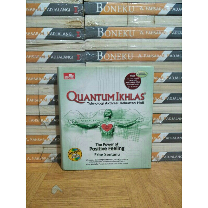 Jual Buku Ori Quantum Ikhlas Teknologi Aktivasi Kekuatan Hati