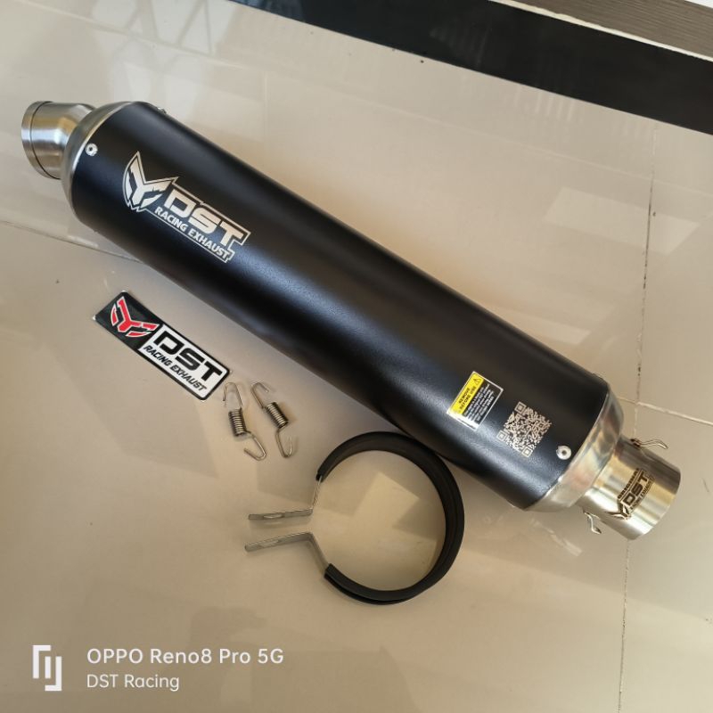 Jual Knalpot racing original DST Racing P1 jenong coating tabung 4 ...