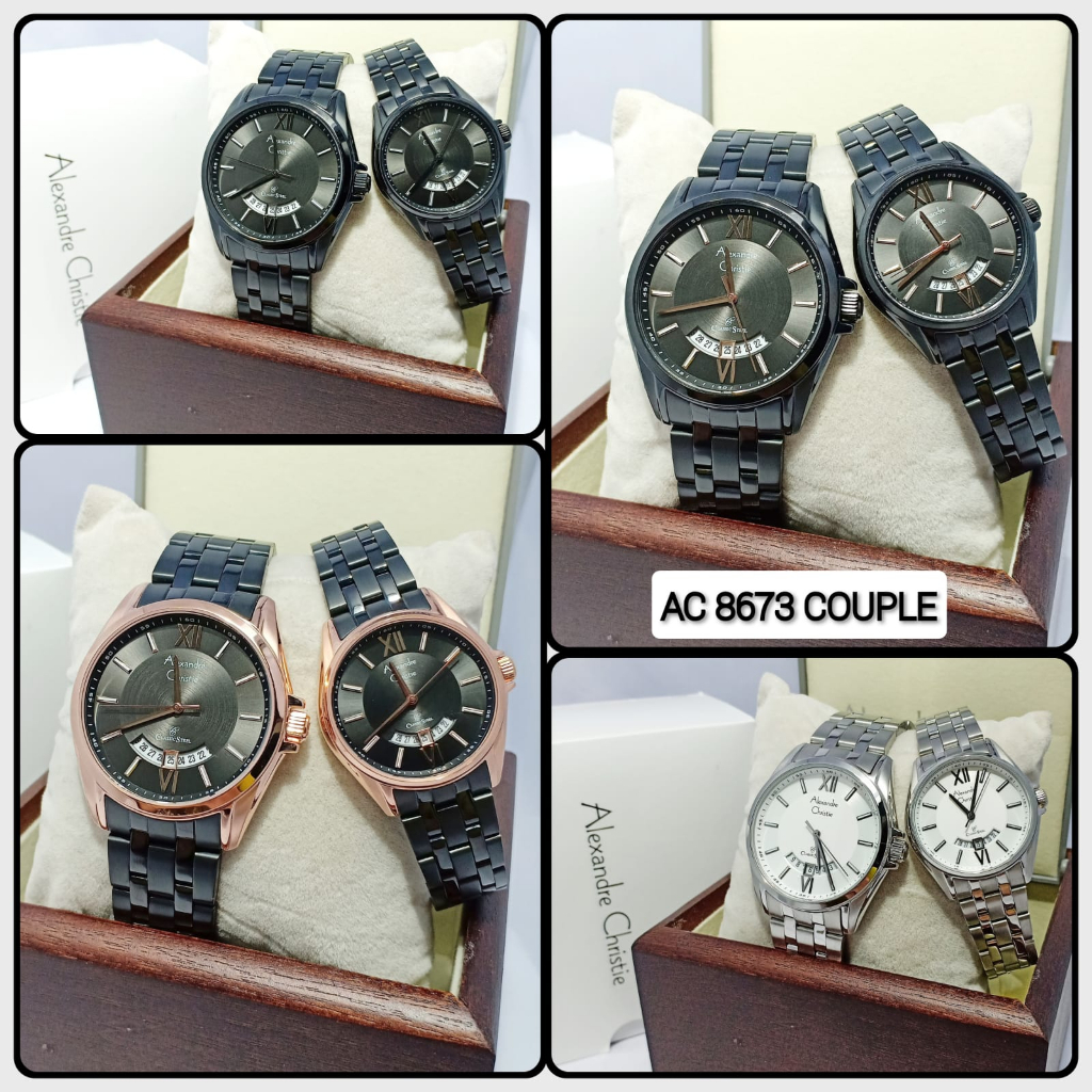 Jual Alexandre Christie Ac Jam Tangan Couple Original Garansi Resmi Shopee Indonesia