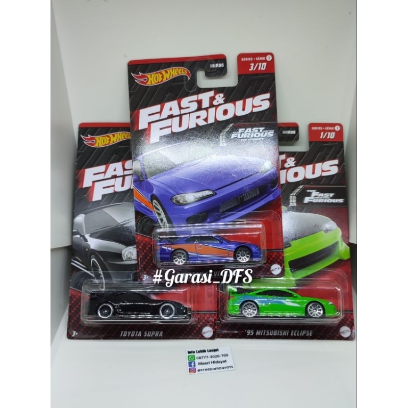 Jual [BEST SELLER] Hotwheels Fast And Furious Series 2023. | Shopee ...