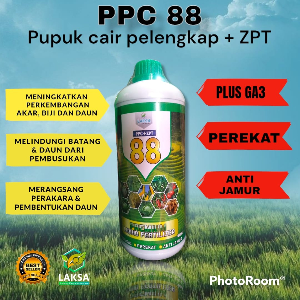 Jual Pupuk Cair PPC 88 1 liter | Shopee Indonesia