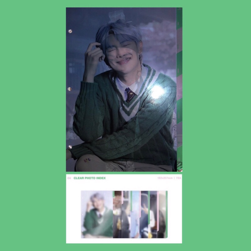 Jual Bts Memories 2020 Clear Photo Index Set Memo20 Rm Jin Suga Jhope