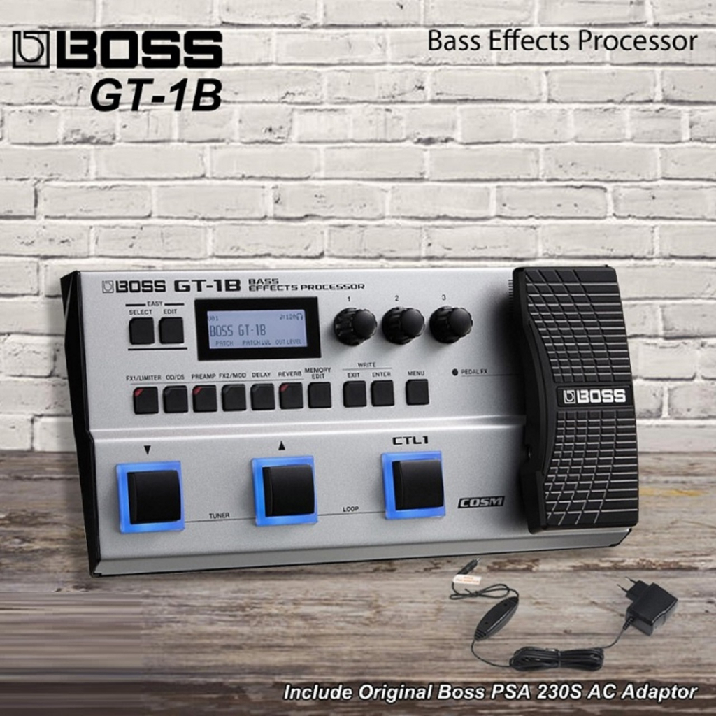 Jual Boss GT-1B / GT1B / GT 1B Bass Effects Processor | Shopee Indonesia