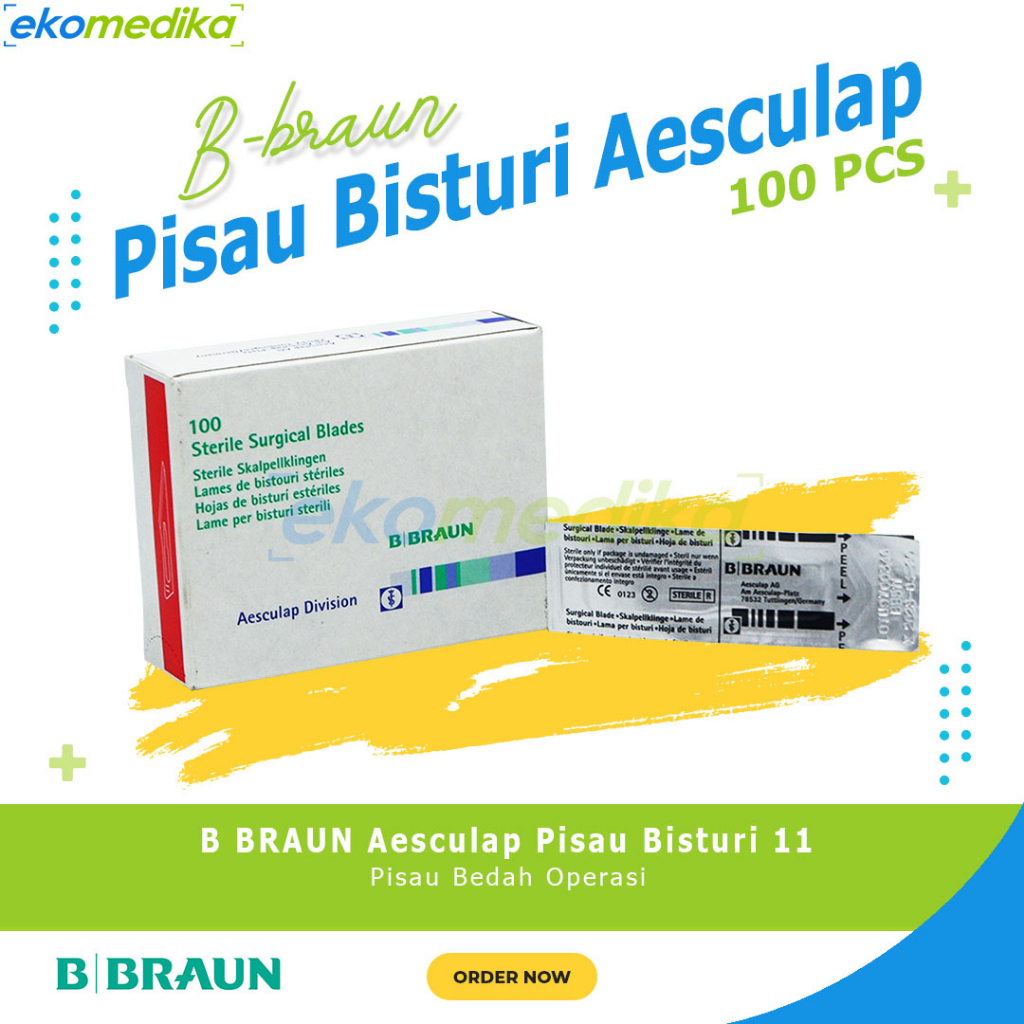 Jual Pisau Bisturi Aesculap B Braun No Shopee Indonesia