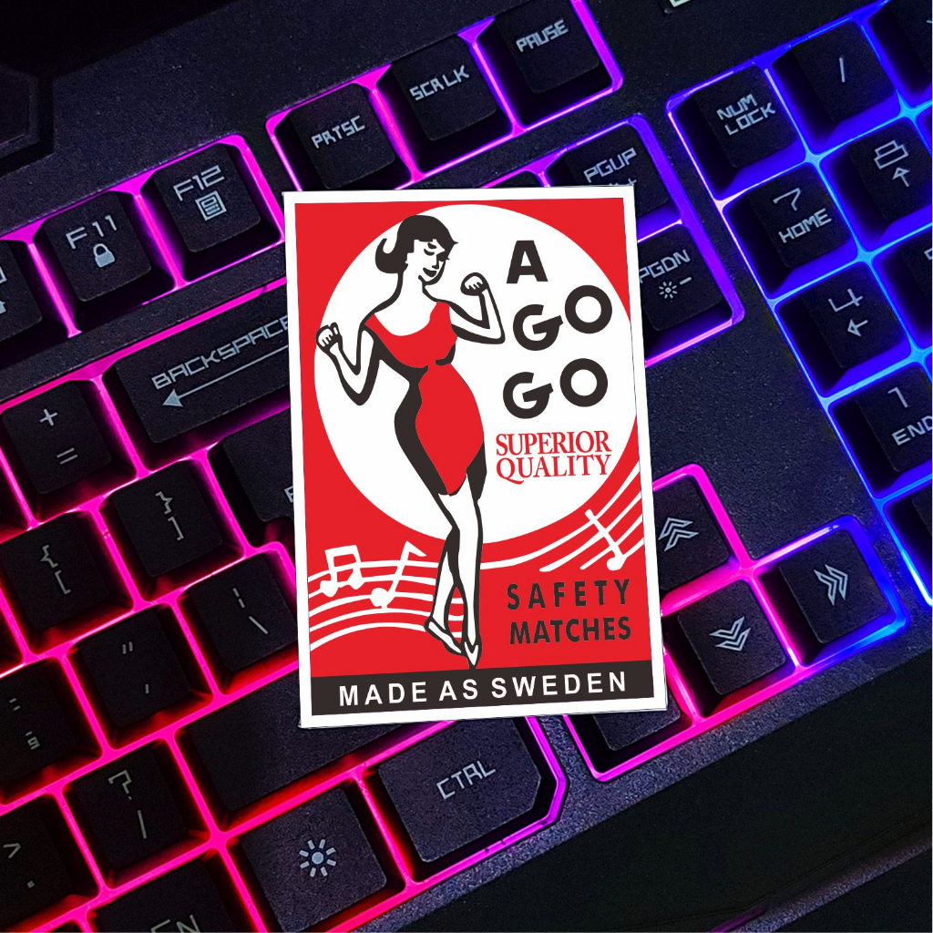 Jual Stiker Aesthetic A GO GO - STICKER TUMBLR MOTOR JOURNAL stiker ...