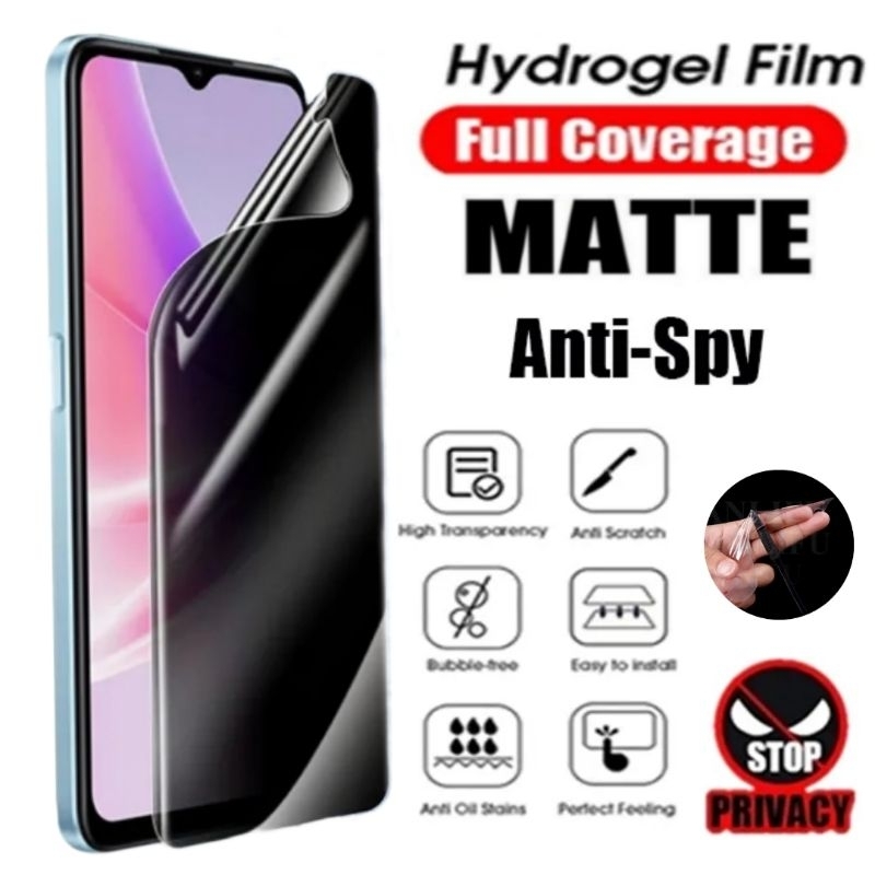 Jual Anti gores Hydrogel spy matte privacy screen protector Hot 20