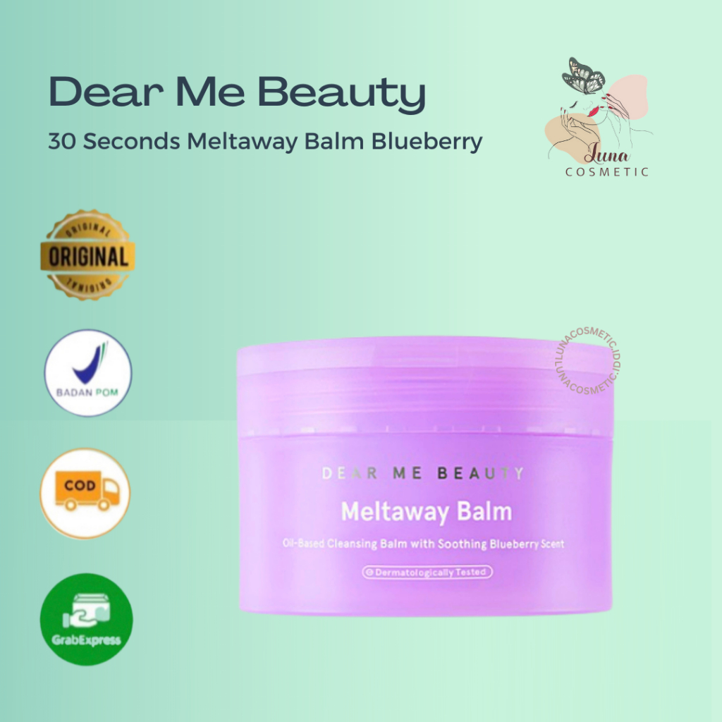 Jual Dear Me Beauty 30 Seconds Meltaway Balm Blueberry 100g | Shopee ...