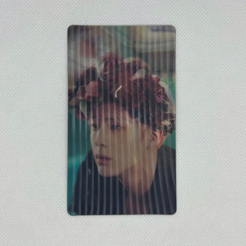 Jual Official BTS PC / photocard lenticular lenti jin wings concept