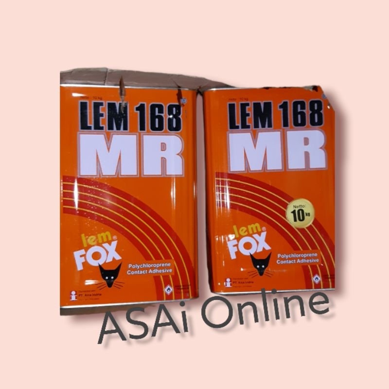 Jual Lem Kuning Fox 168 Mr Blek 10 Kg Lem Hpl Lem 168 Mr Shopee