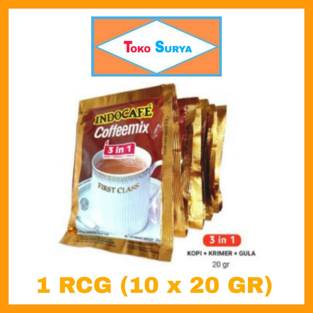 Jual Indocafe Coffeemix In Kopi Krimer Gula Renceng X Gr Shopee Indonesia