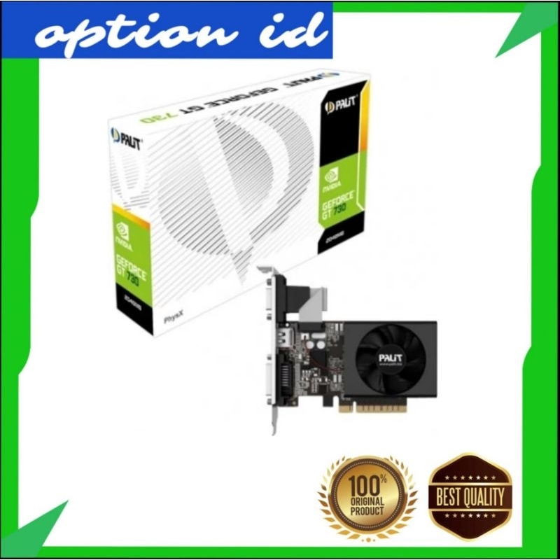 Jual VGA PALiT GeForce GT 730 2G | GT730 2GB GDDR3 | Shopee Indonesia
