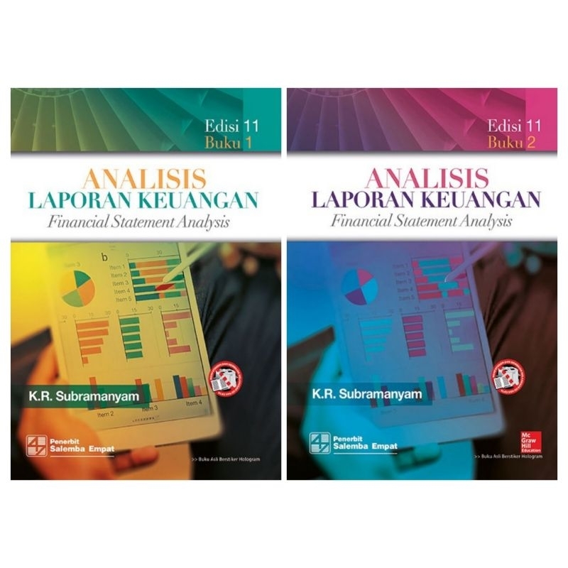 Jual Analisis Laporan Keuangan Edisi 11 Buku 1 & 2 By K.R. Subramanyam ...