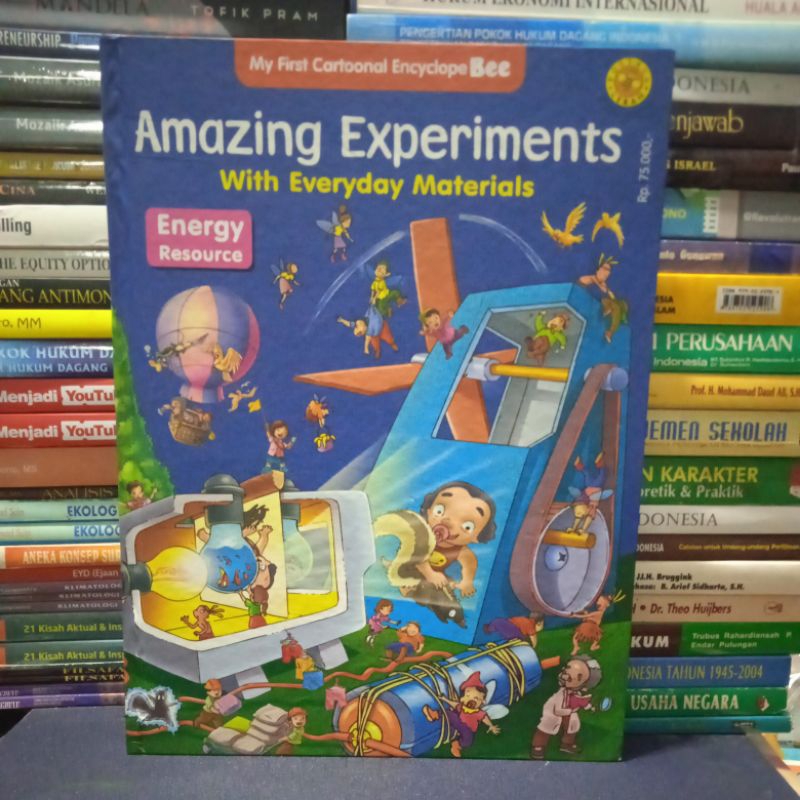 Jual Buku Original AMAZING EXPERIMENTS WITH EVERYDAY MATERIALS ENERGY RESOURCE | Shopee Indonesia