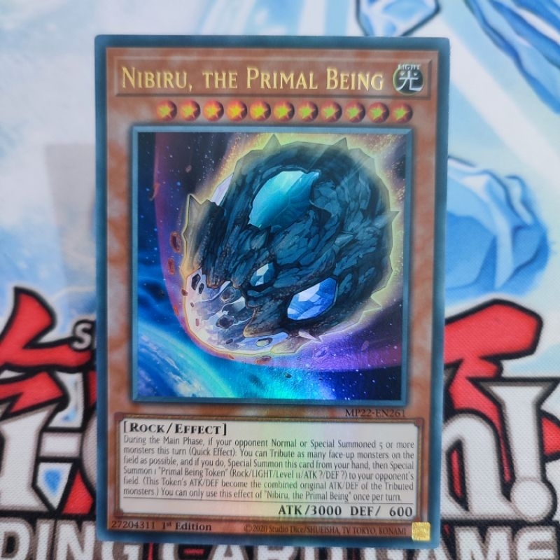 Jual yugioh nibiru the primal being MP22 ultra rare original Shopee
