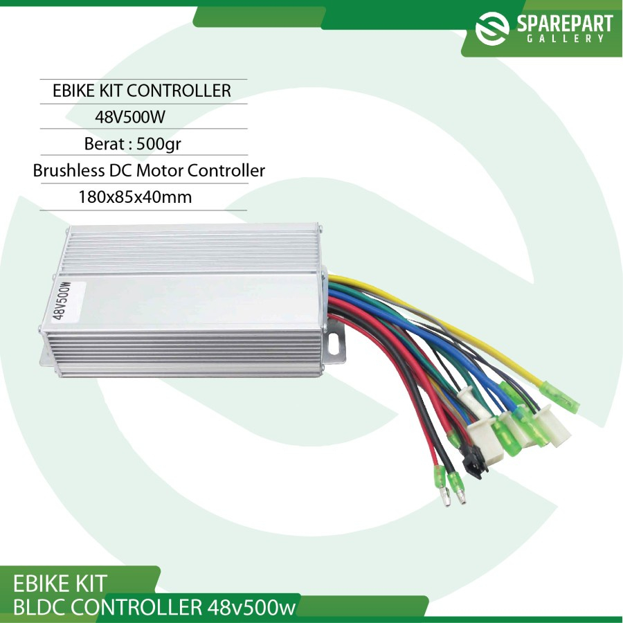 Jual Controller ebike kit bldc 48v500w controller sepeda dan skuter ...