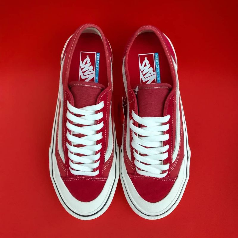 Vans style 36 decon sf clearance red