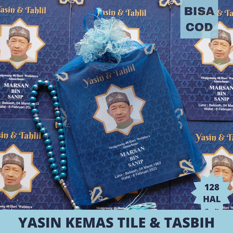 Jual Cetak Buku Yasin Dan Tahlil Custom Softcover Lengkap Halaman