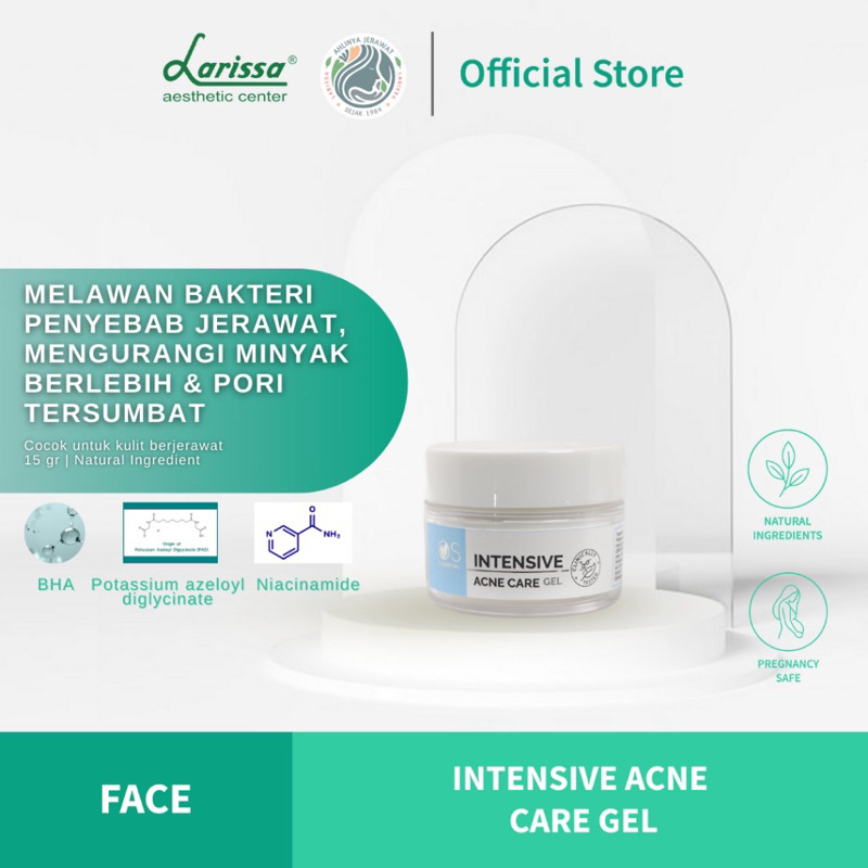 Jual Larissa Intensive Acne Care Gel - Treatment Gel untuk merawat