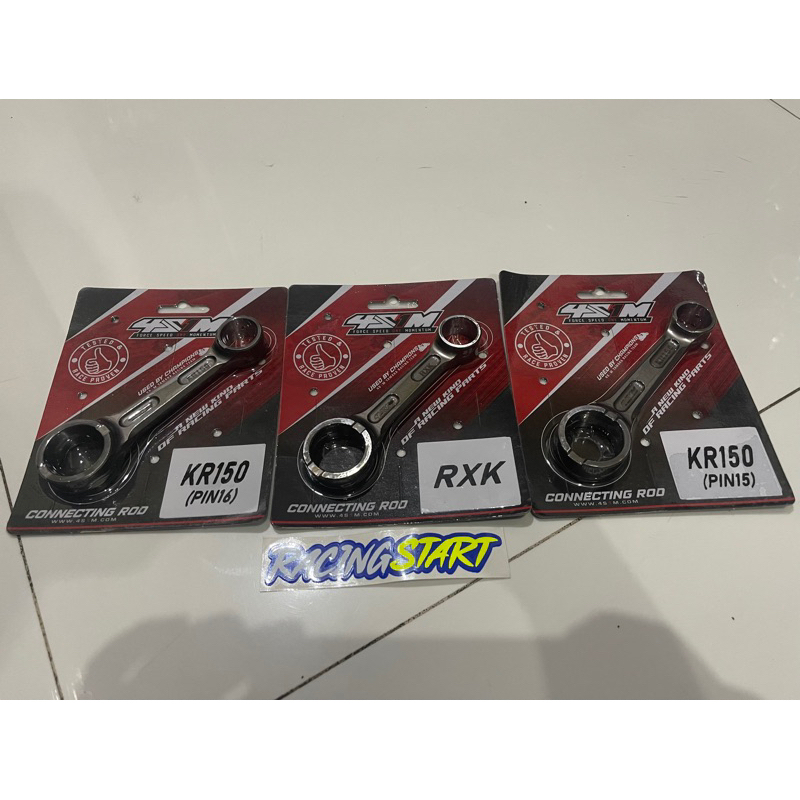 Jual STANG PISTON TITANIUM 4S1M NINJA KR150 RX KING PIN 15 & 16